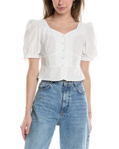 70/21 Crop Top In White