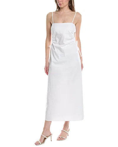 70/21 Cutout Midi Dress In White