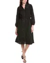 70/21 Shirtdress In Black