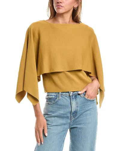 70/21 Poncho Top In Brown