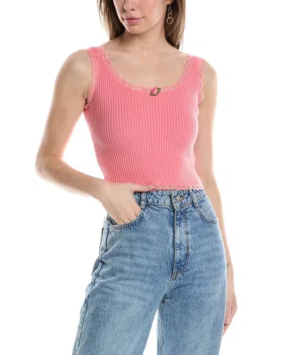 70/21 Rib Tank In Pink