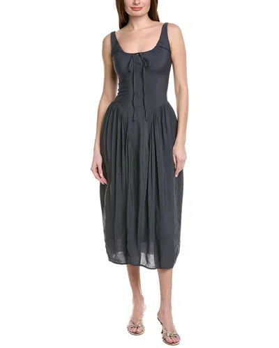 70/21 Sleeveless Dress In Black