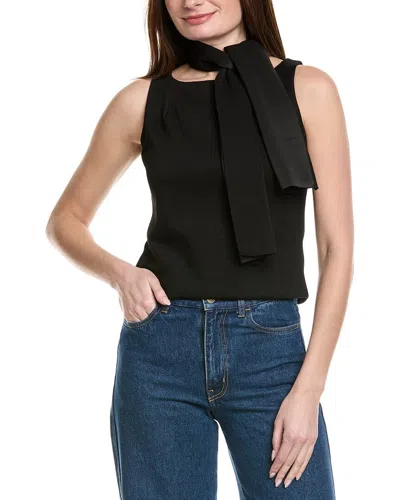 70/21 Sleeveless Top In Black