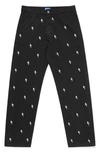 Market Double Click Print Pants In Black