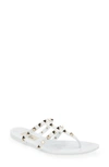 Valentino Garavani Rockstud Jelly Sandal In White