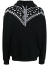 Marcelo Burlon County Of Milan Marcelo Burlon Icon Wings Black Hoodie In Black
