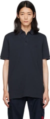 Hugo Boss Navy Patch Polo In 405 - Dark Blue