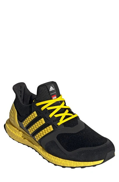 Adidas Originals X Lego® Ultraboost Dna Running Shoe In Black/ Yellow/ Black