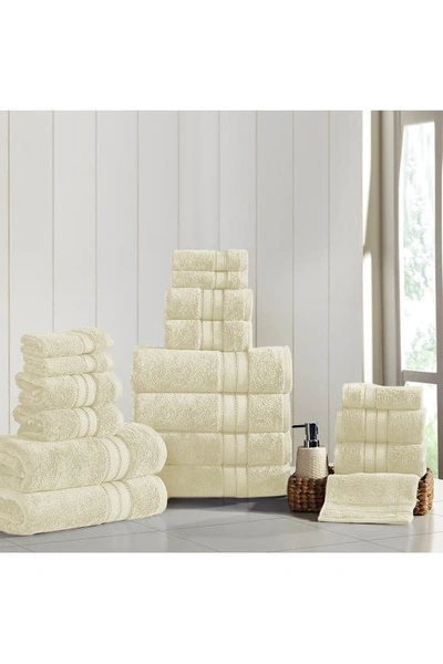 Modern Threads Spunloft 18-piece Towel Set In Sand