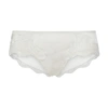 Dolce & Gabbana Lace-trim Satin Briefs In Natural_white