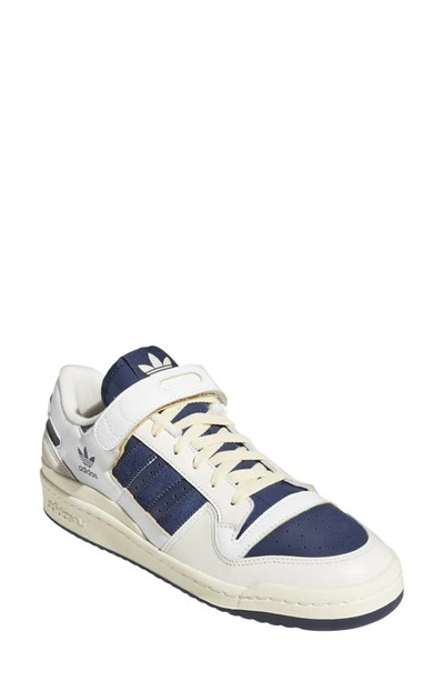 Adidas Originals Forum 84 Low Sneaker In Off White/ Hazy Yellow/ White
