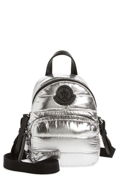 Moncler Kilia Backpack In Silver