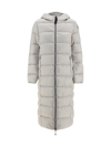 Parajumpers Women's Leah Quilted Hooded Down Jacket In Silver - Grey