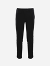 Dondup Mid-rise Skinny Trousers In Black
