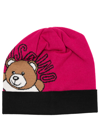 MOSCHINO TEDDY BEAR WOOL BEANIE