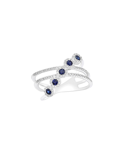 Diana M. Fine Jewelry 14k Gold 0.63 Ct. Tw. Diamond & Gemstone Ring