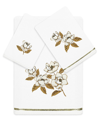 Linum Home Textiles Maggie 3pc Embellished Turkish Cotton Towel Set