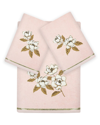 Linum Home Textiles Maggie 3pc Embellished Turkish Cotton Towel Set