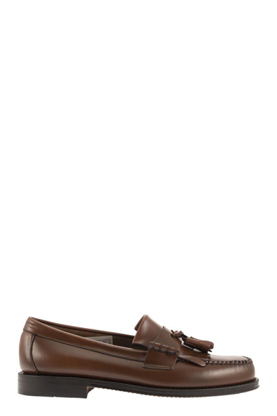G.h. Bass & Co. G.h. Bass Weejun Layton - Loafer With Nappina In Brown