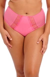 Elomi Matilda Full Figure Embellished Briefs In Wild Cherry