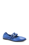 Free People Gemini Ballet Flat In Cobalt