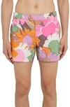 Tom Ford Men's Bold Daisy Swim Shorts In Bold Daisy