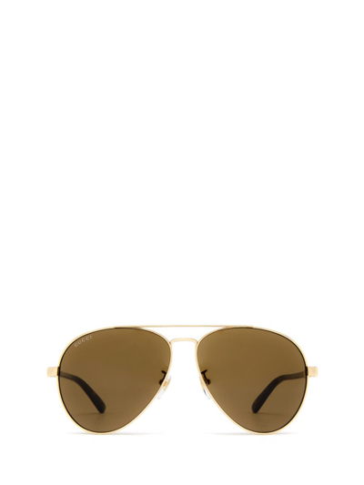 Gucci Gg1288sa Gold Sunglasses