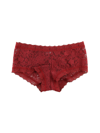 Hanky Panky Daily Lace Boyshort In Lipstick