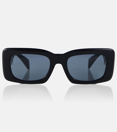 Versace Black Endless Greca Sunglasses