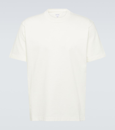 Bottega Veneta Embroidered Cotton T-shirt In White