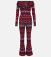 MISSONI ZIG-ZAG OFF-SHOULDER JUMPSUIT