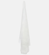 Vivienne Westwood Bridal Love Birds Embroidered Tulle Veil In White