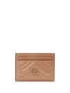 GUCCI GG MARMONT LEATHER CARD CASE
