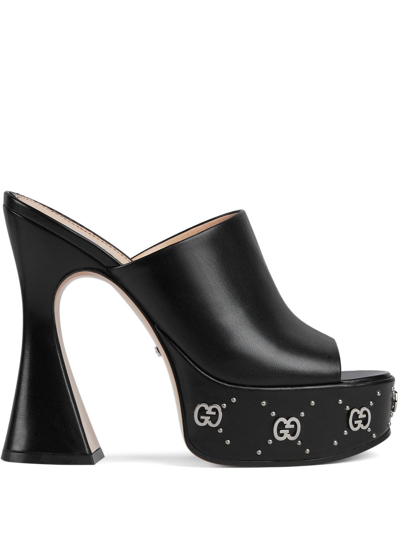 GUCCI JANAYA LEATHER PUMPS