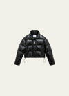 Courrèges Courreges Women Down Jacket With Logo In Black