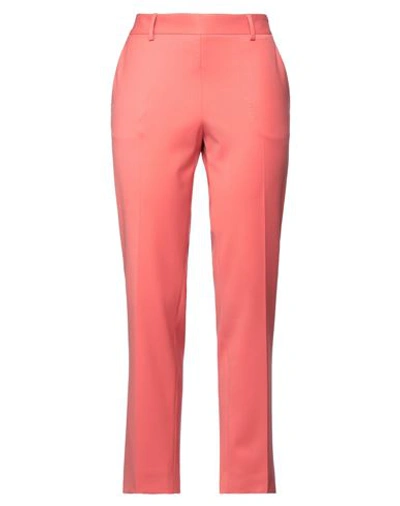 Alberto Biani Woman Pants Salmon Pink Size 8 Virgin Wool, Elastane