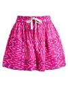 Isabel Marant Étoile Marant Étoile Woman Shorts & Bermuda Shorts Fuchsia Size 2 Cotton In Pink
