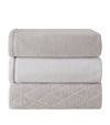 YVES DELORME DUETTO BRUME HAND TOWEL (55CM X 100CM)