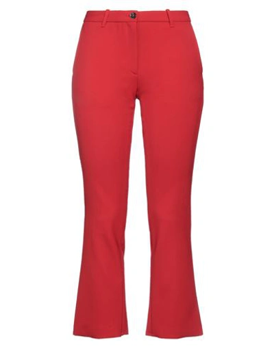 Nine:inthe:morning Nine In The Morning Woman Pants Red Size 27 Wool, Polyamide, Elastane