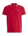 Scuderia Ferrari Man Polo Shirt Red Size Xl Cotton