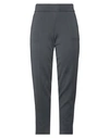 Roberto Collina Woman Pants Lead Size 12 Merino Wool In Grey