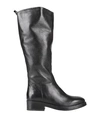 Paola Ferri Woman Knee Boots Black Size 12 Soft Leather