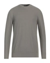 Drumohr Man Sweater Military Green Size 40 Cotton
