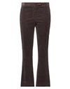 Ql2  Quelledue Ql2 Quelledue Woman Pants Cocoa Size 6 Cotton, Elastane In Brown