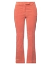 Ql2  Quelledue Ql2 Quelledue Woman Pants Salmon Pink Size 10 Cotton, Elastane