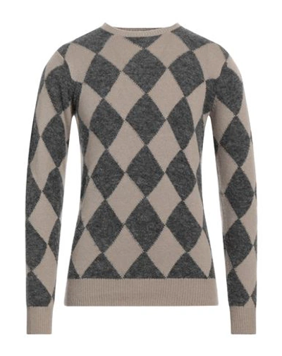 Seventy Sergio Tegon Man Sweater Dove Grey Size Xl Wool, Polyester, Viscose, Cashmere