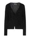 Pho® Firenze Pho Firenze Woman Cardigan Black Size M Polyamide, Polyester