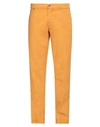Mason's Man Shorts & Bermuda Shorts Orange Size 40 Cotton, Elastane