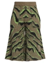 Dimora Woman Pants Military Green Size 4 Acrylic, Mohair Wool, Polyamide In Green