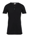 Stilosophy Man T-shirt Black Size S Cotton